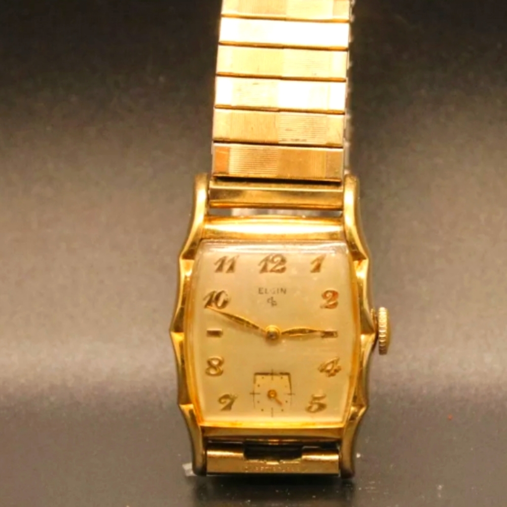 1952 Elgin Gents 10k running watch